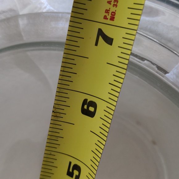 Vintage Pyrex Clear Nesting Bowls Set of 4 (325, 323, 322, 322) - Picture 12 of 12